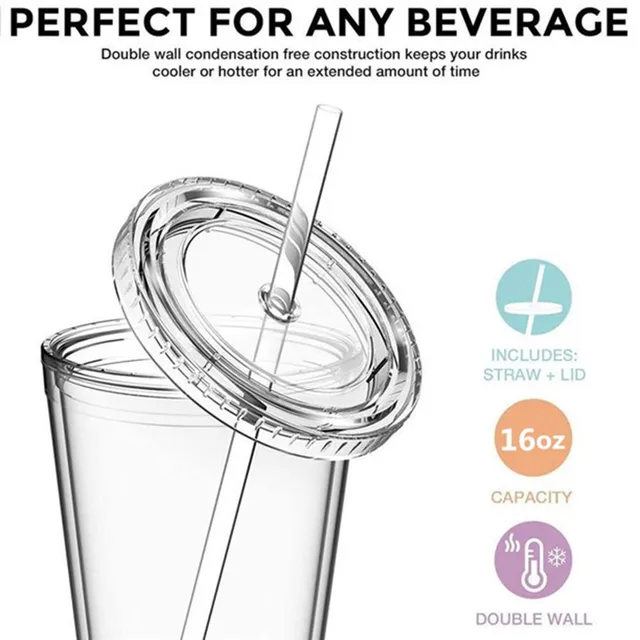 16oz Reusable Water Bottle