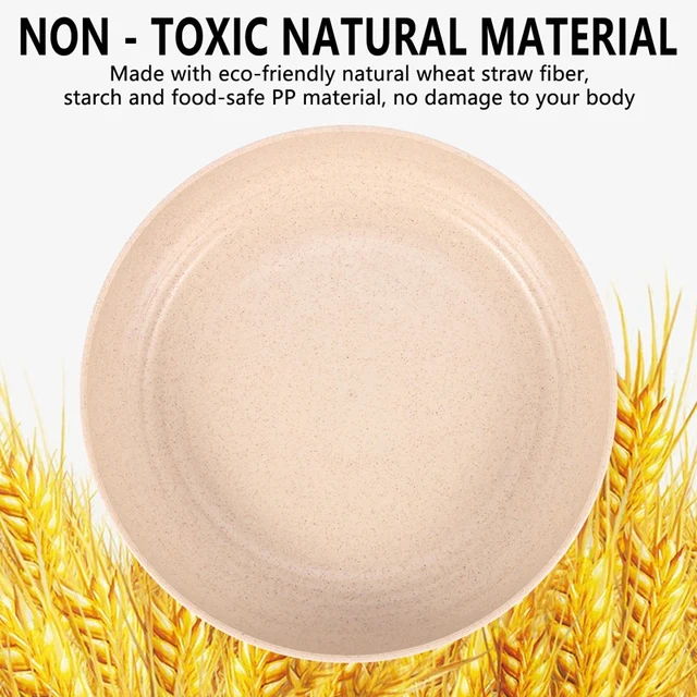 Lightweight Wheat Straw Plates