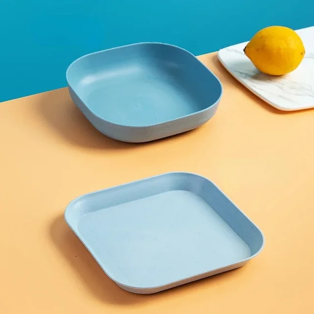 4pcs Unbreakable Dinner Plates