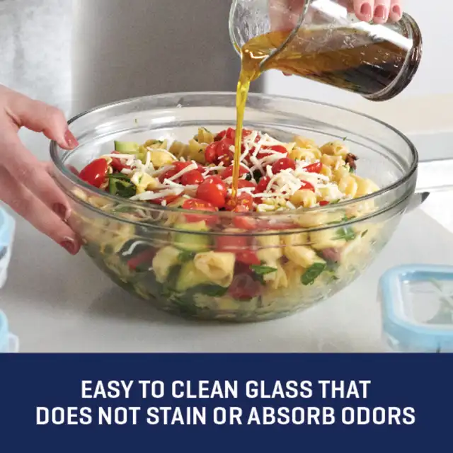 Glass Mixing Bowls Set