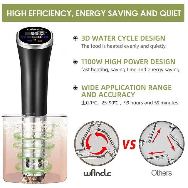 Wancle Vacuum Sous Vide Cooker