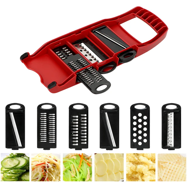 HILIFE 6 Blades Mandoline Slicer