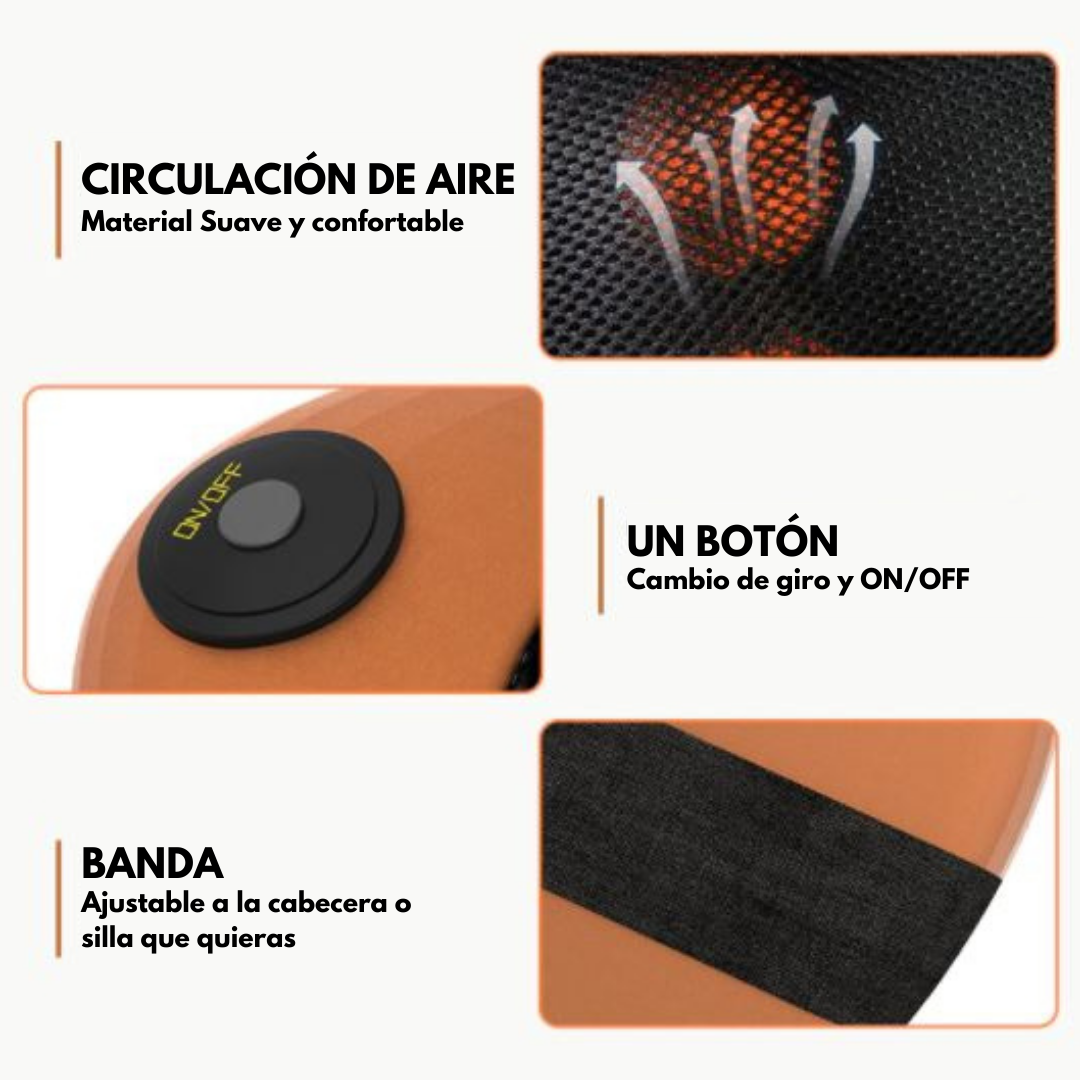 Massage Pillow®️ Masajeadora de Cuello