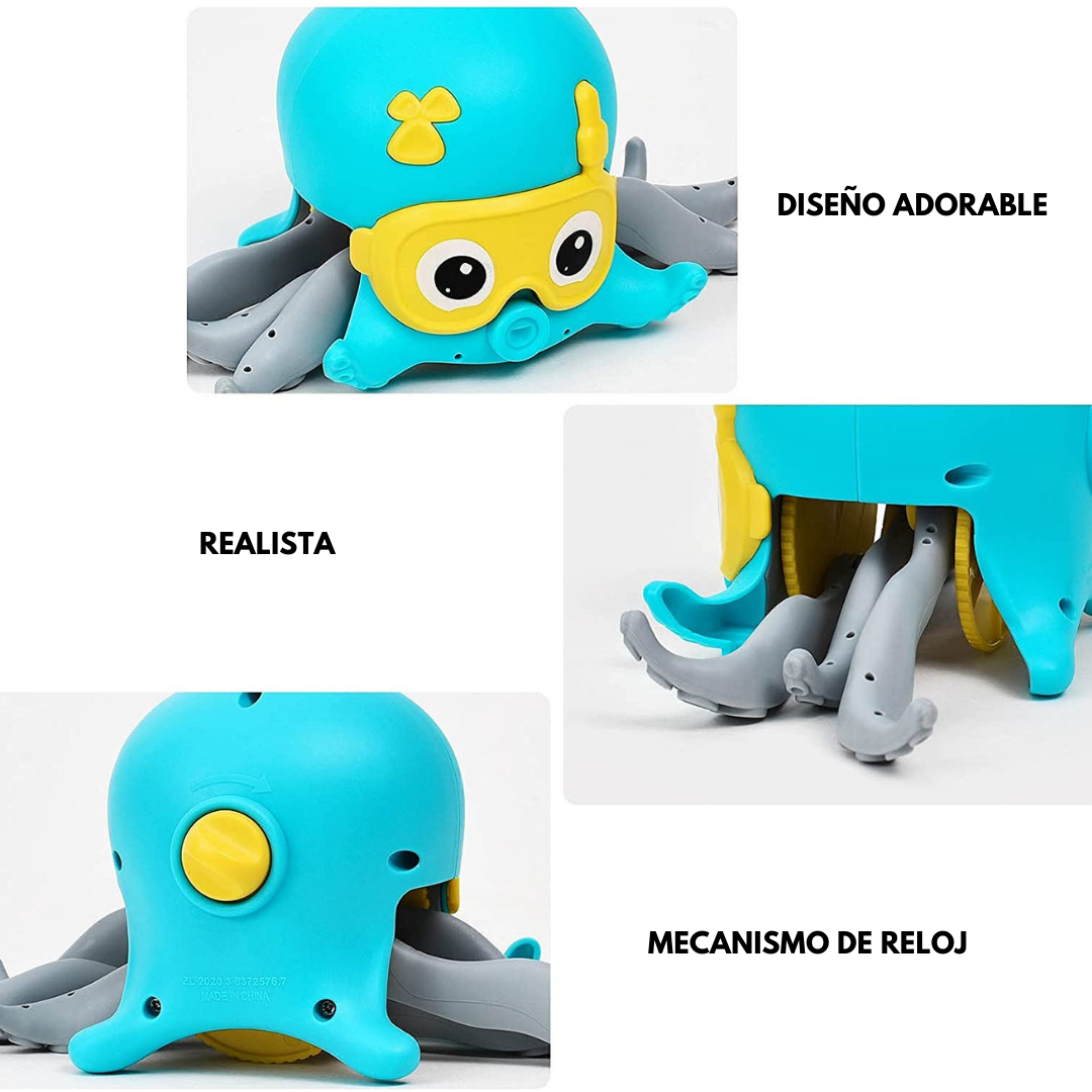 Quickly Octopus®️ Juguete de Pulpo Móvil