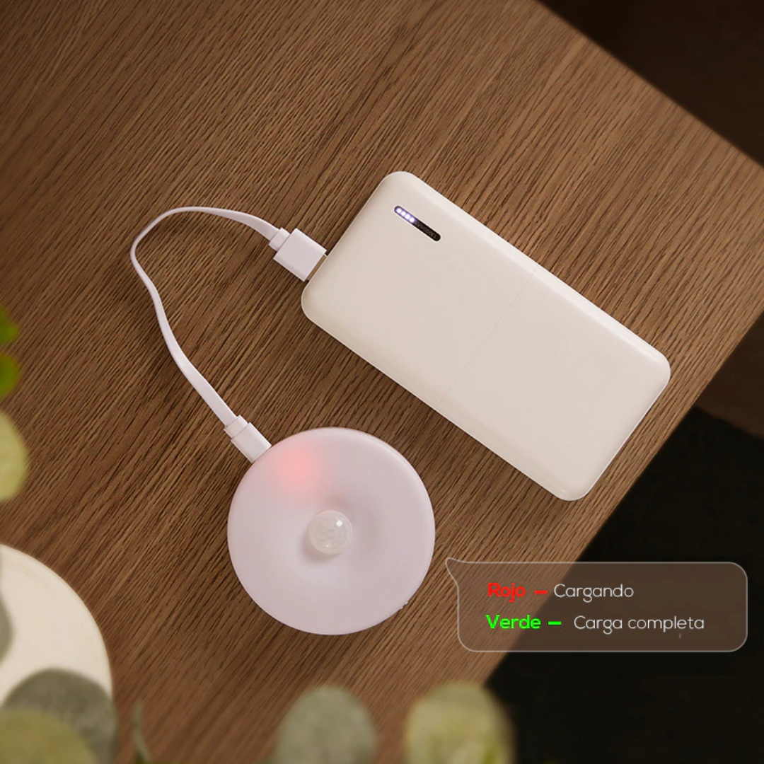 Motion Led®️ Luz LED para Interiores Recargable con sensor