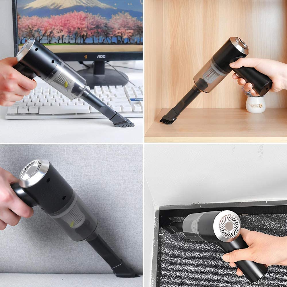 Vacuum PRO®️ Mini Aspiradora Manual Recargable