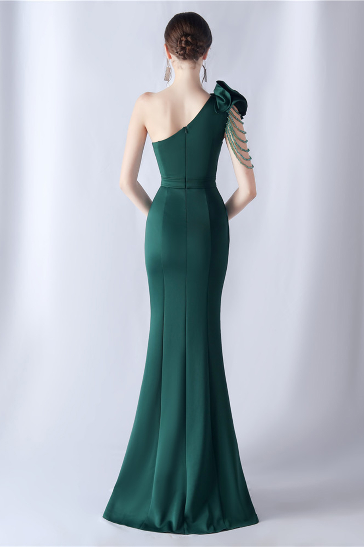 Delaney One Shoulder Maxi Dress