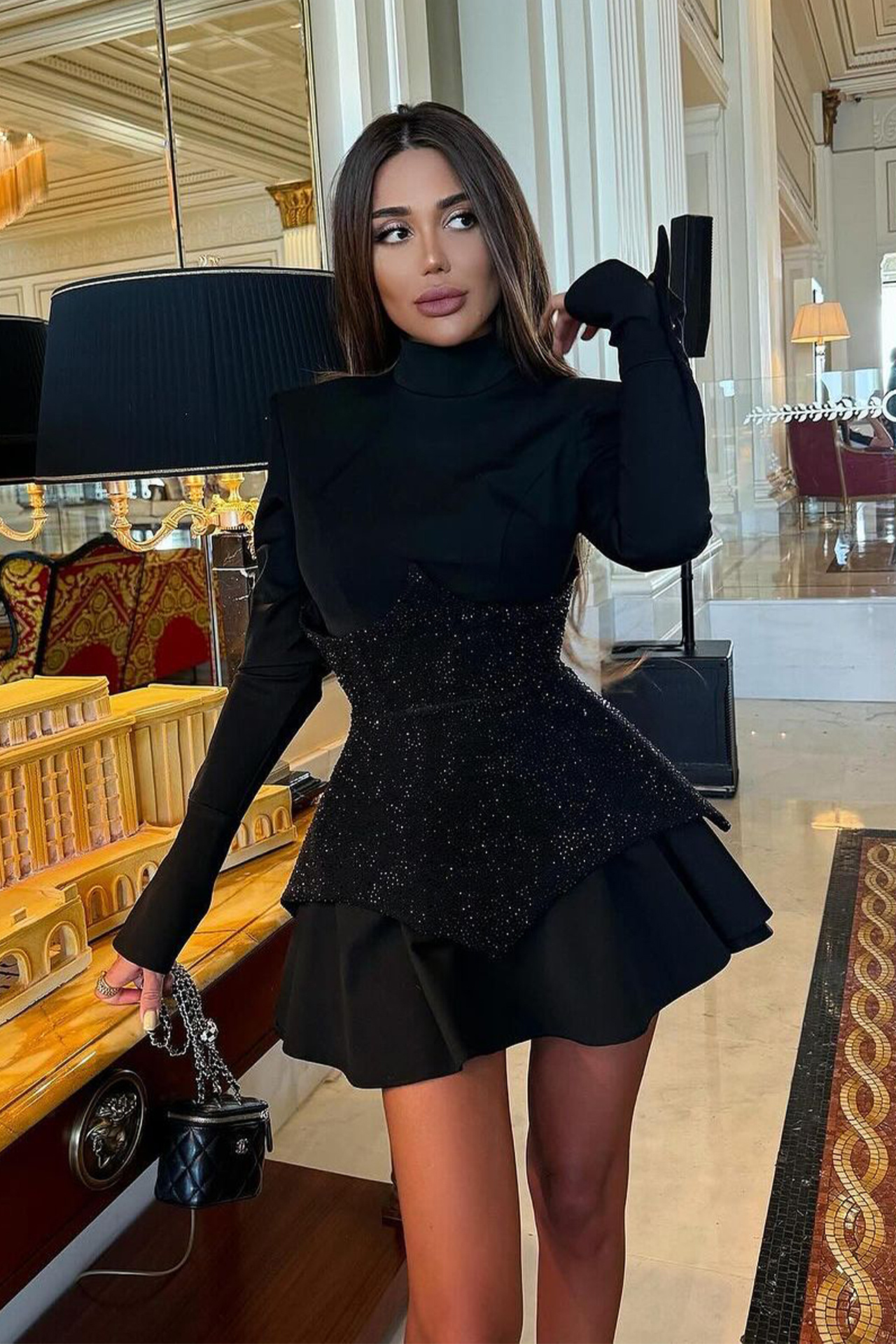 Sophia Two Pieces Sets In Black