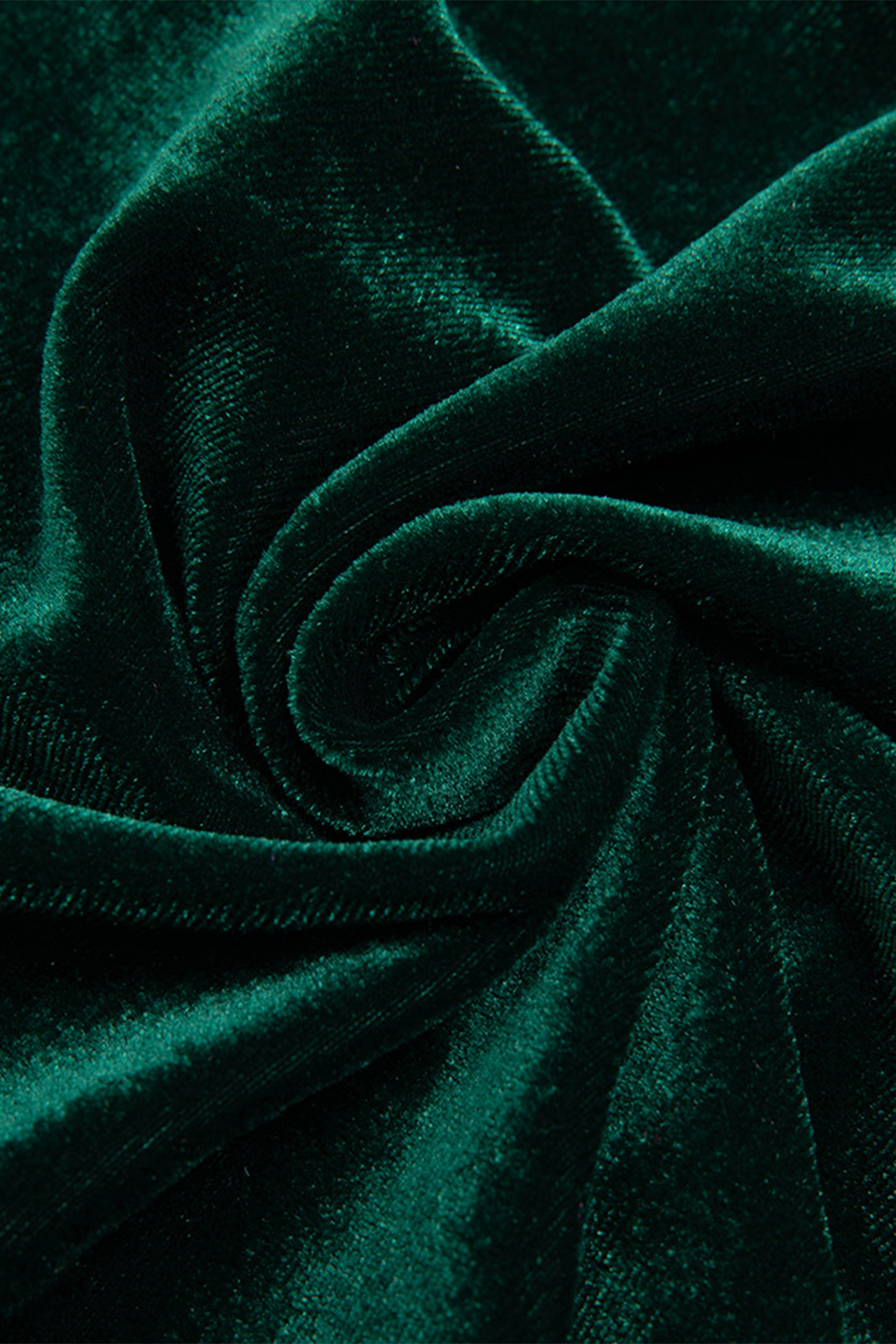 Rosalie Long Sleeve Midi Dress In Green