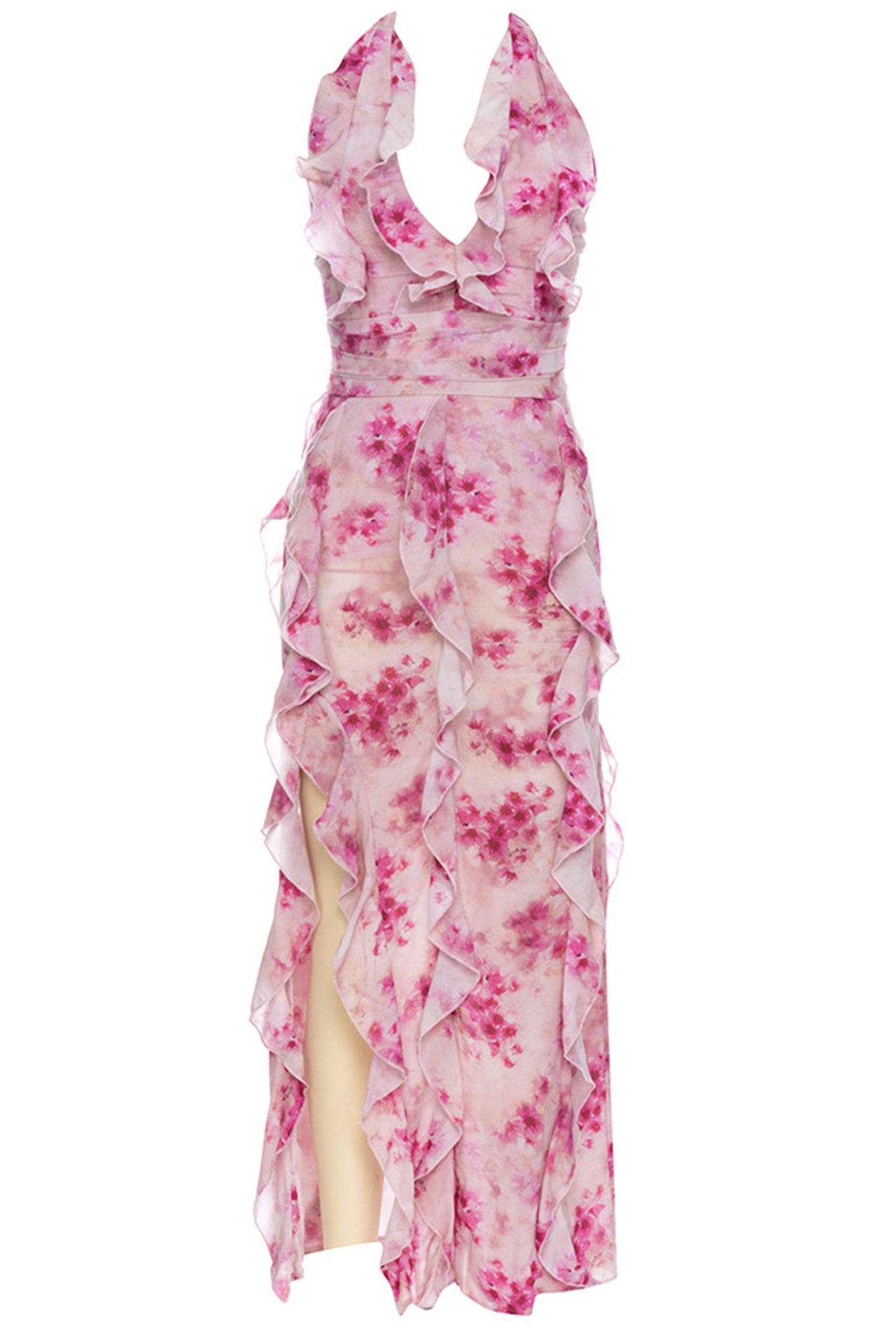 Asha V Neck Midi Dress