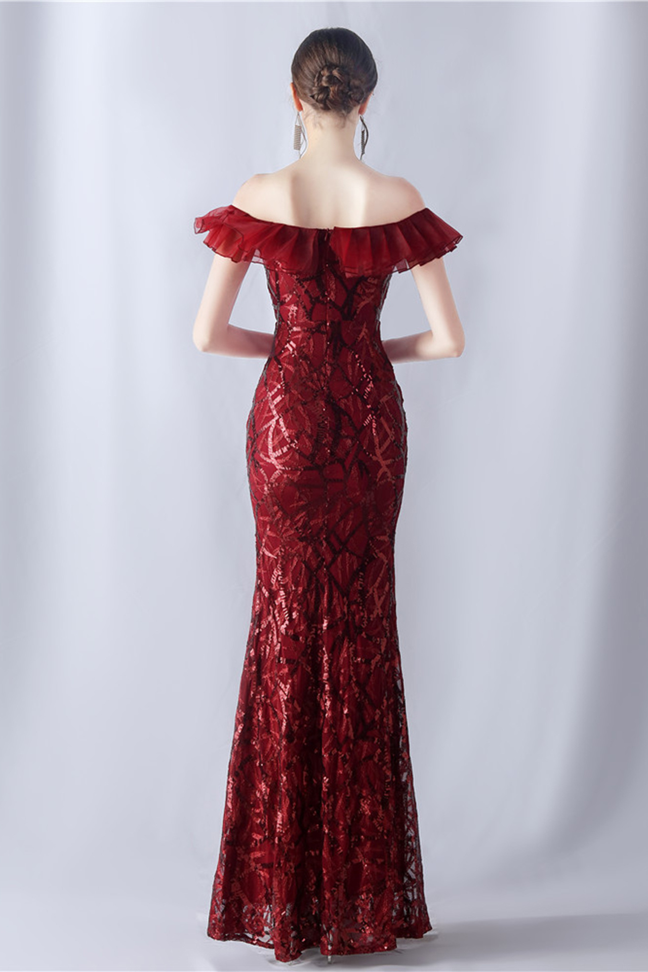 Felicity Sequined Maxi Dress