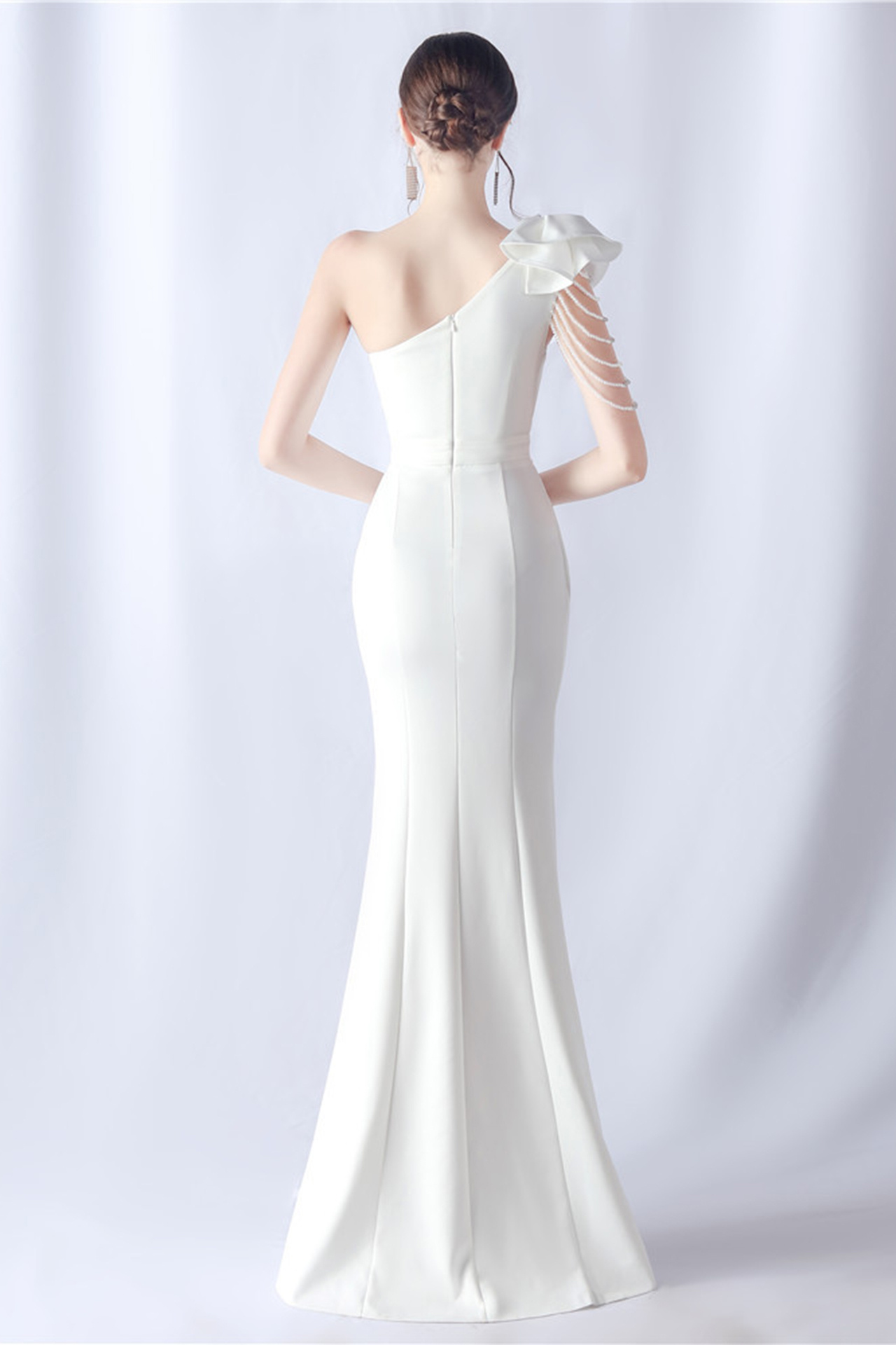 Delaney One Shoulder Maxi Dress