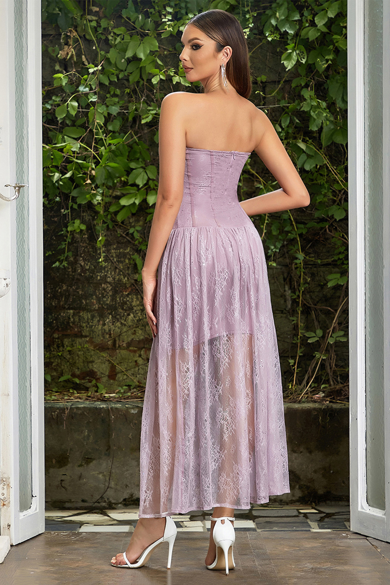 Aileen Midi Dress In Violet