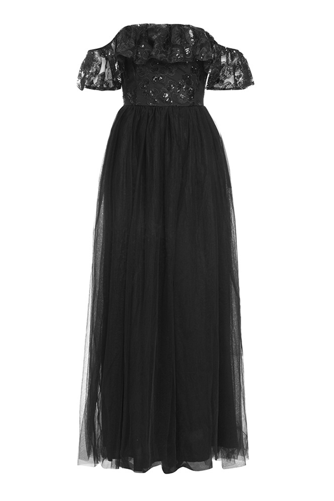 Yasmin Maxi Dress In Black