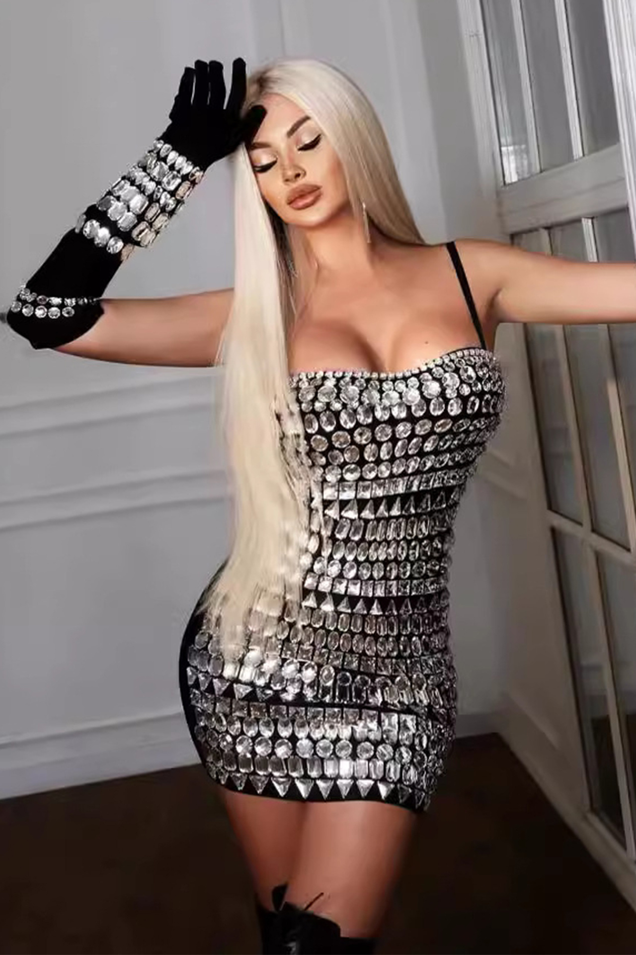 Valentina Mini Dress In Black