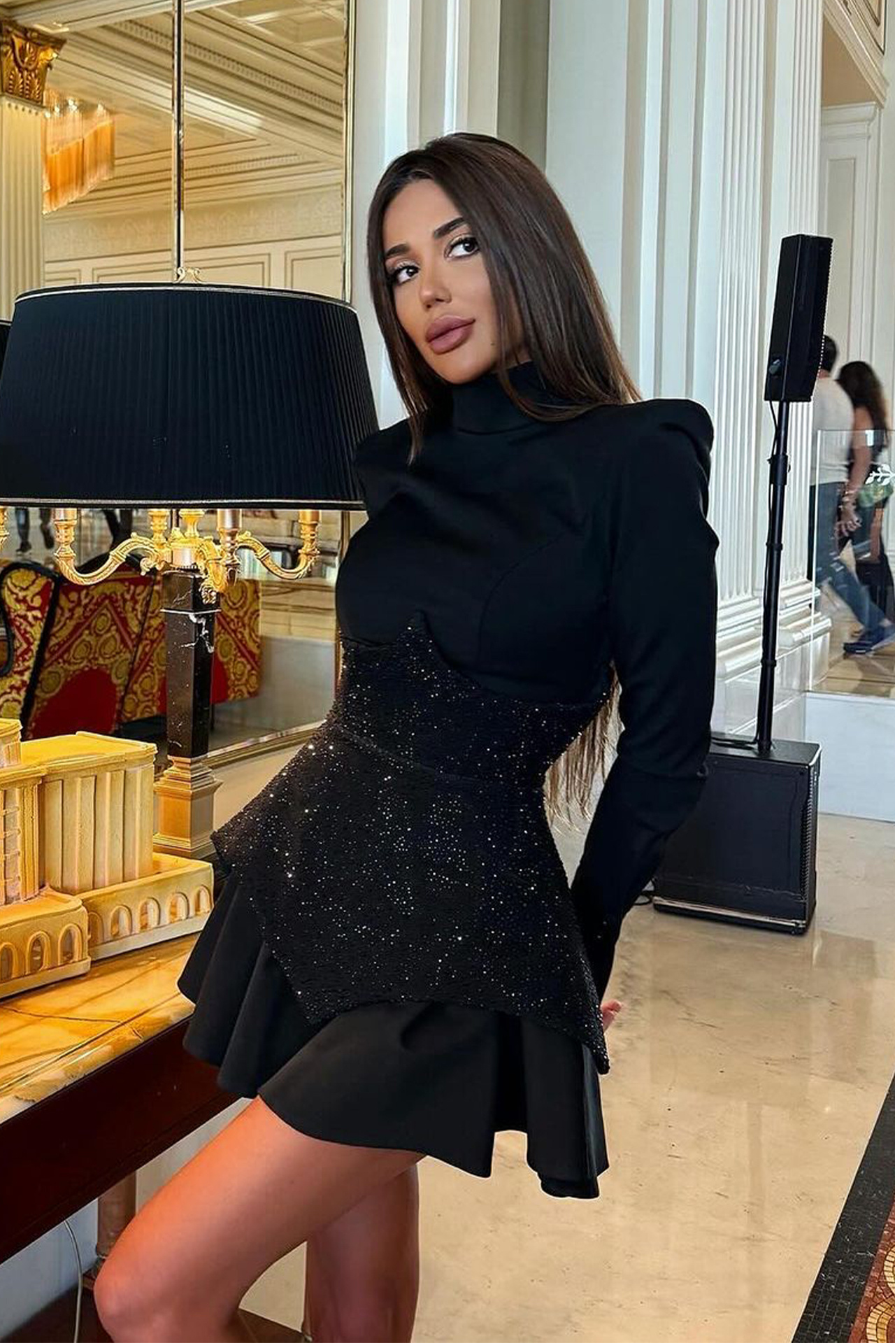 Sophia Two Pieces Sets In Black