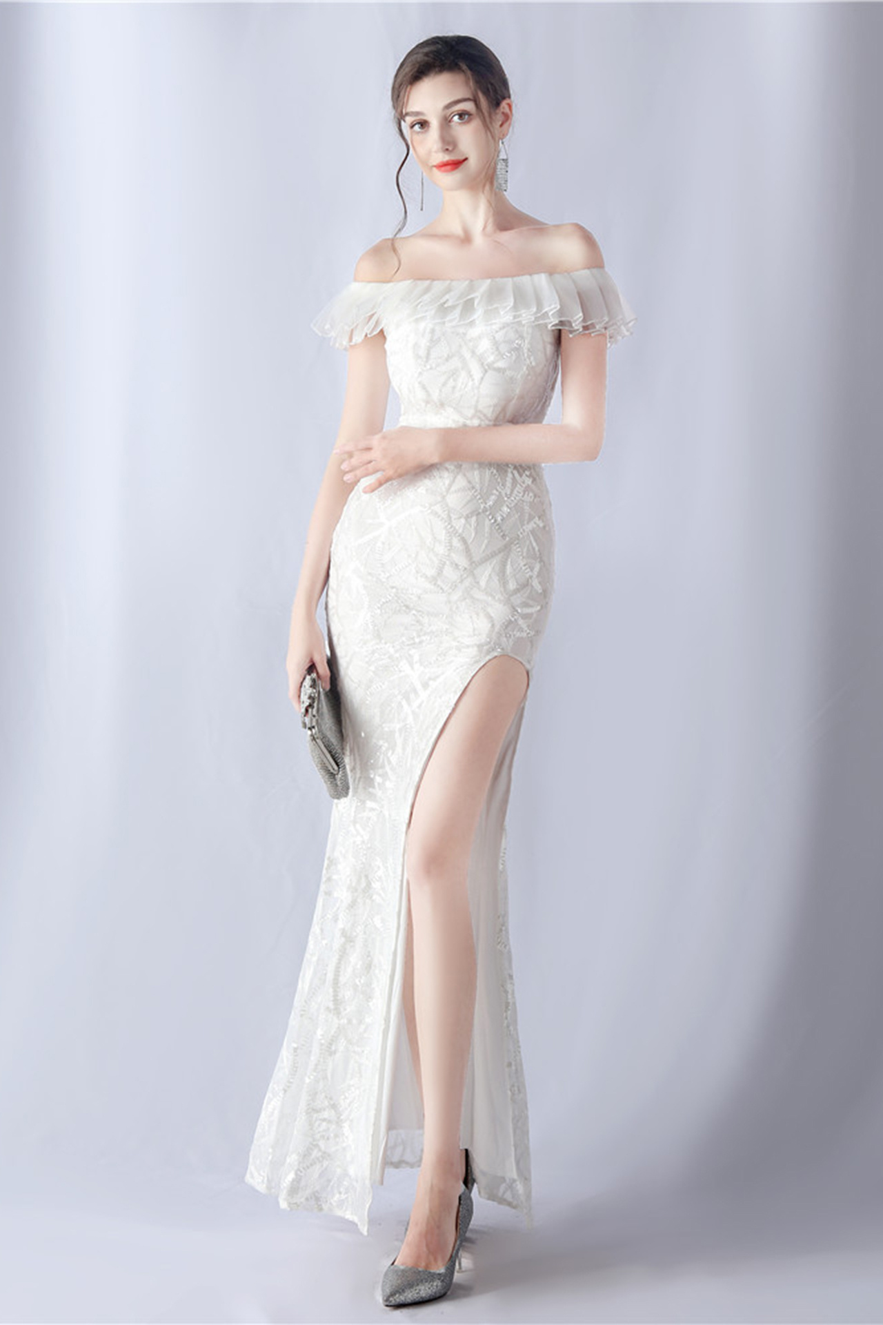 Felicity Sequined Maxi Dress