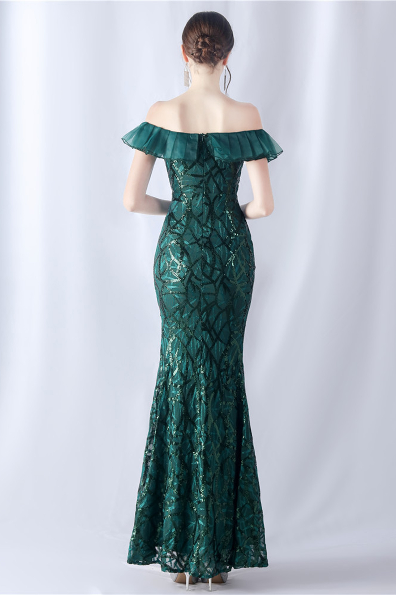 Felicity Sequined Maxi Dress