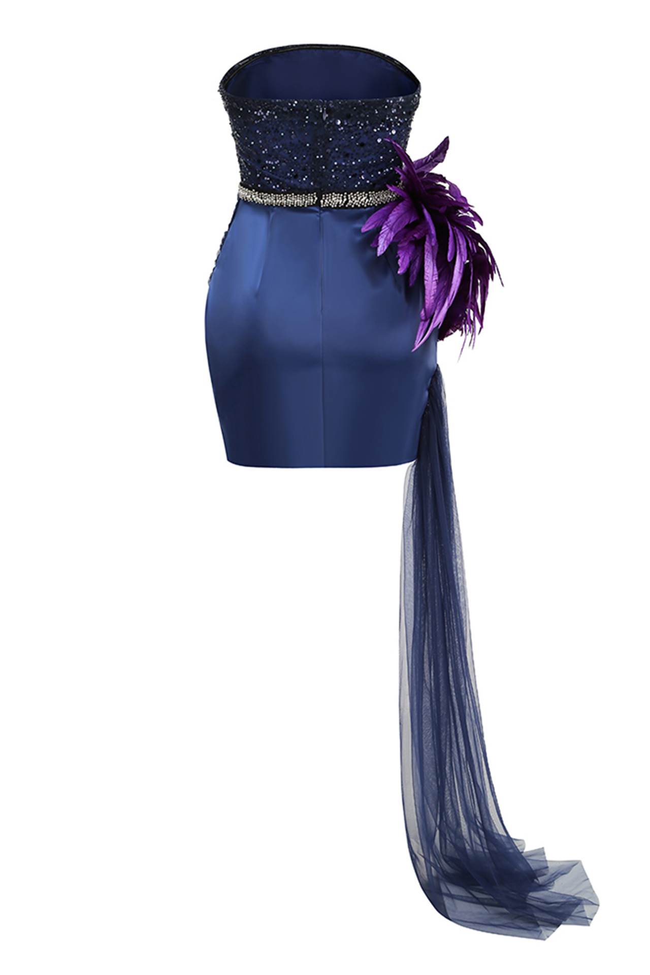 Anaya Party Mini Dress In Blue