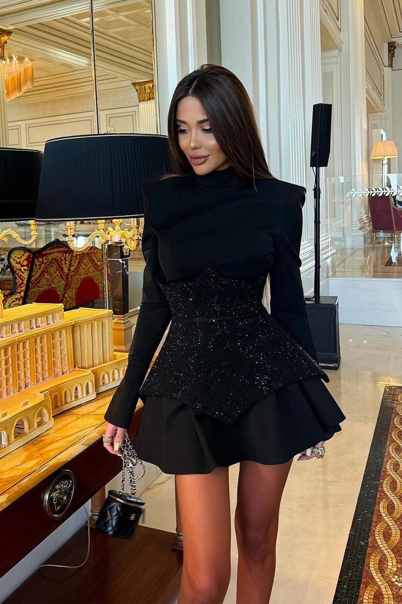 Sophia Two Pieces Sets In Black