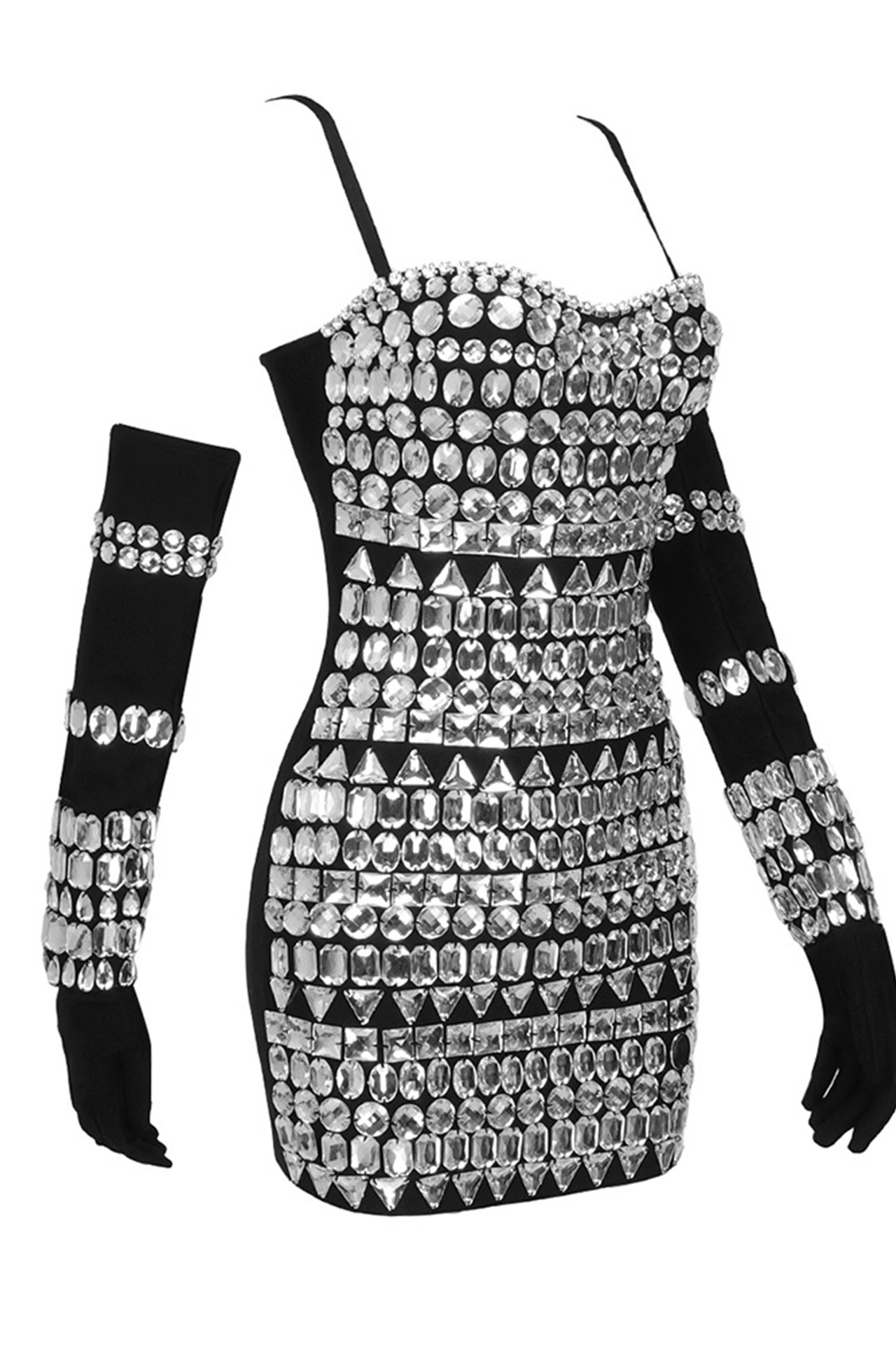 Valentina Mini Dress In Black