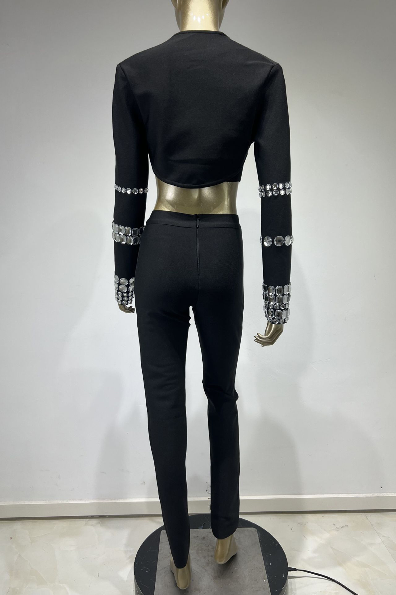 Maeve Long Sleeve Set In Black