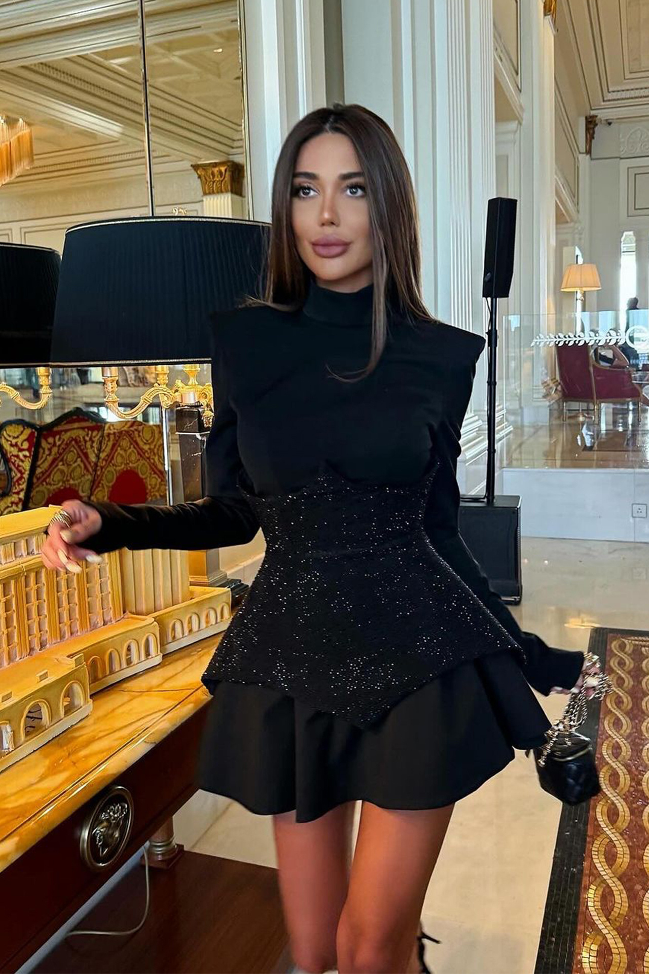 Sophia Two Pieces Sets In Black