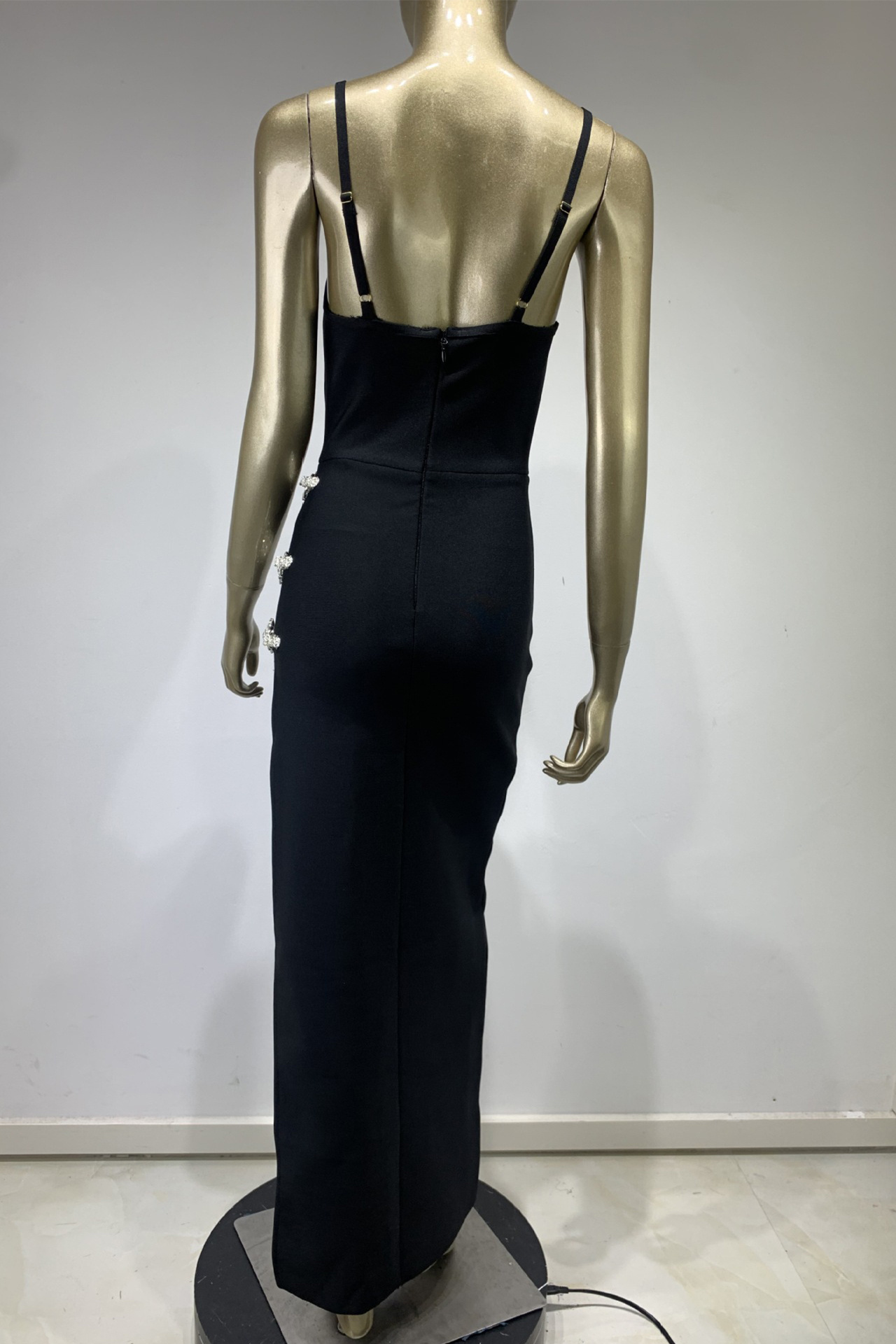 Ilaria V Neck Slip Midi Dress