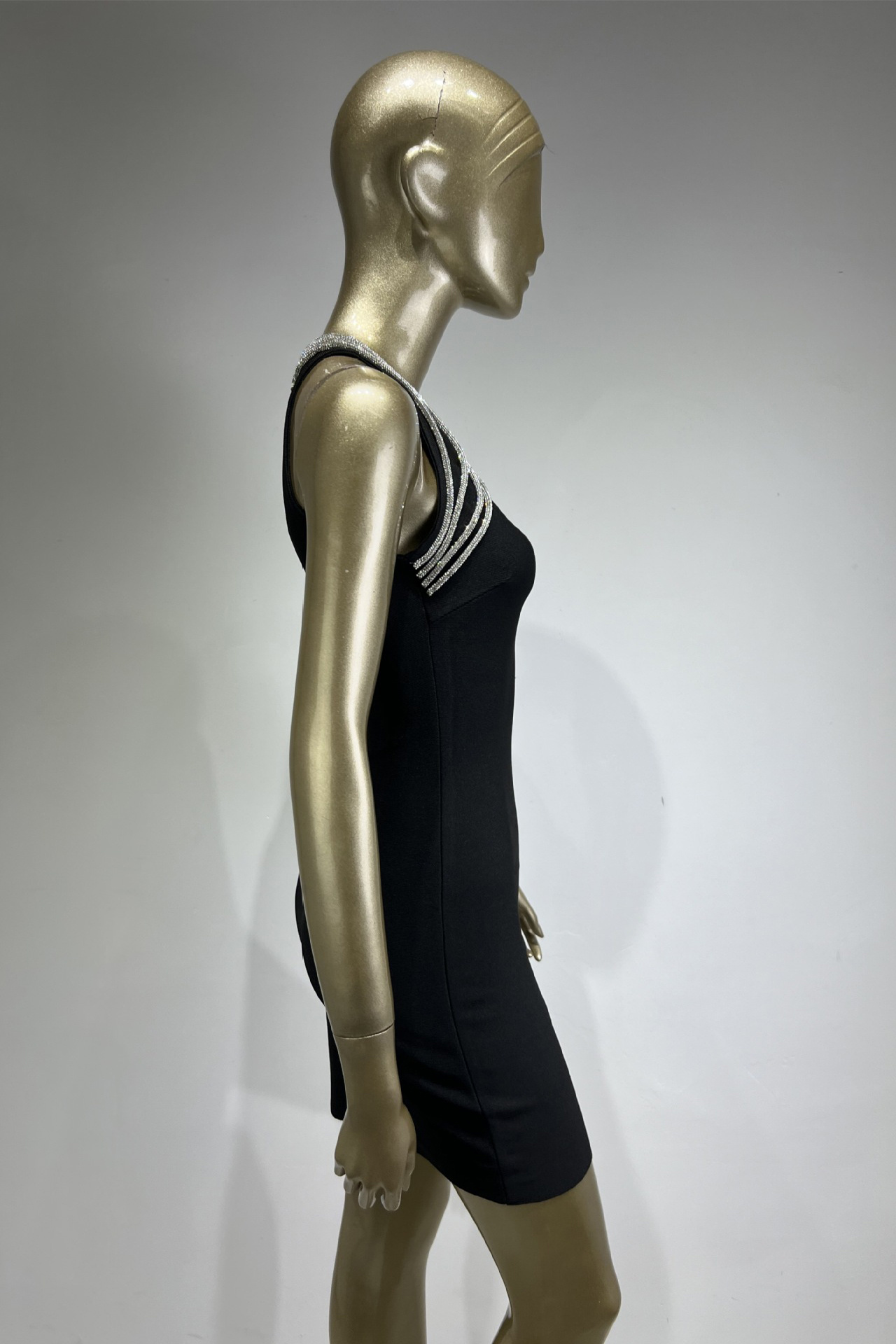 Flora Bodycon Dress In Black