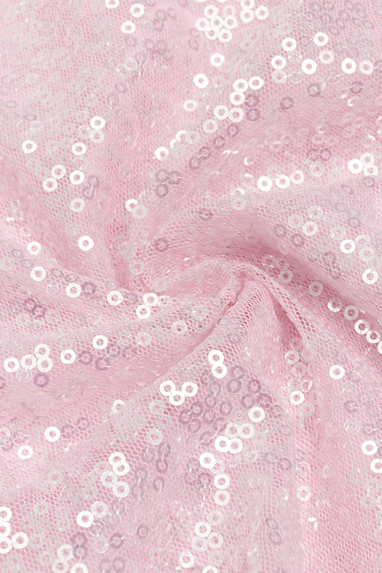 Zelda Sequined Maxi Dress In Pink