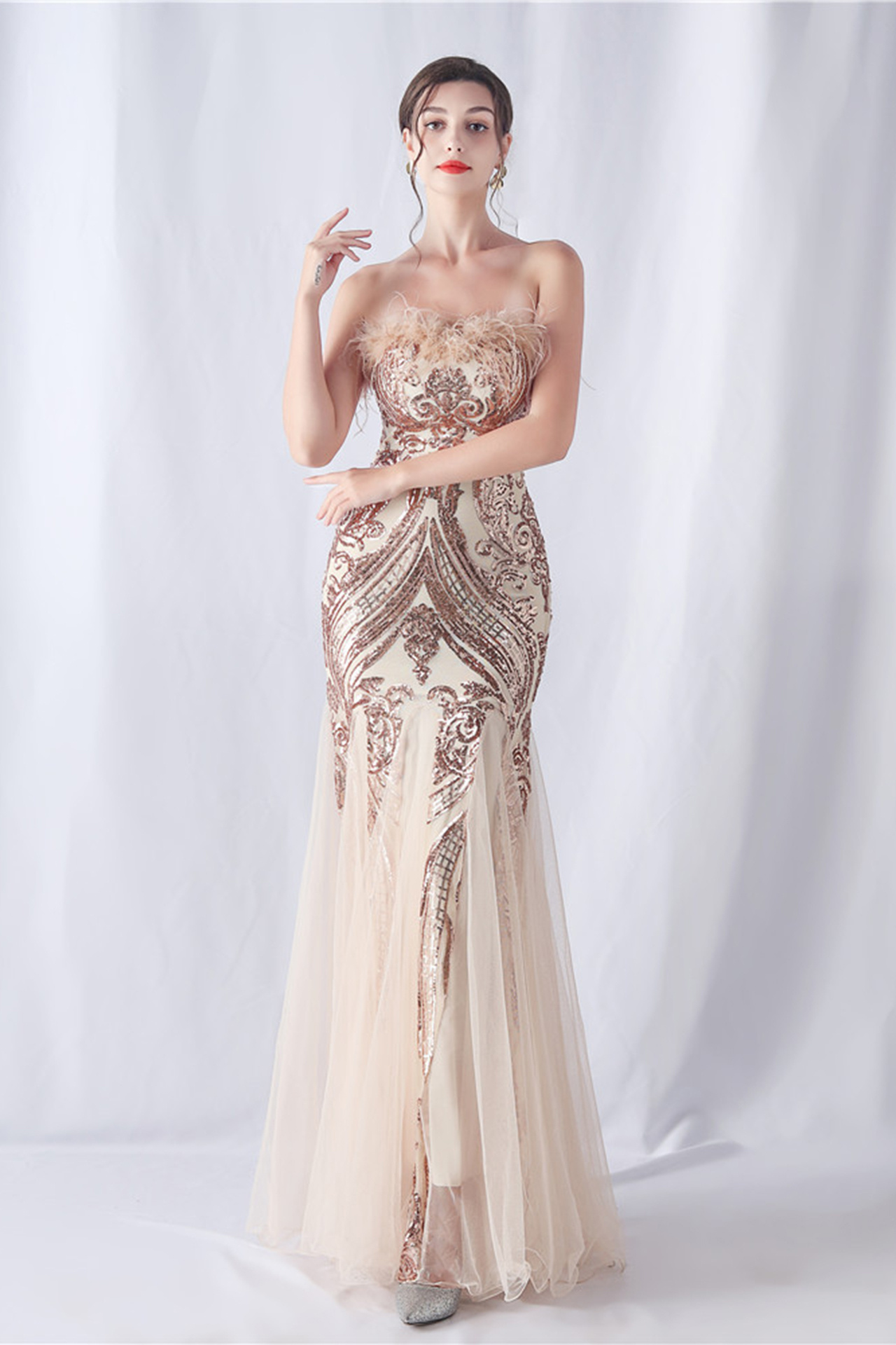 Celeste Off the Shoulder Maxi Dress