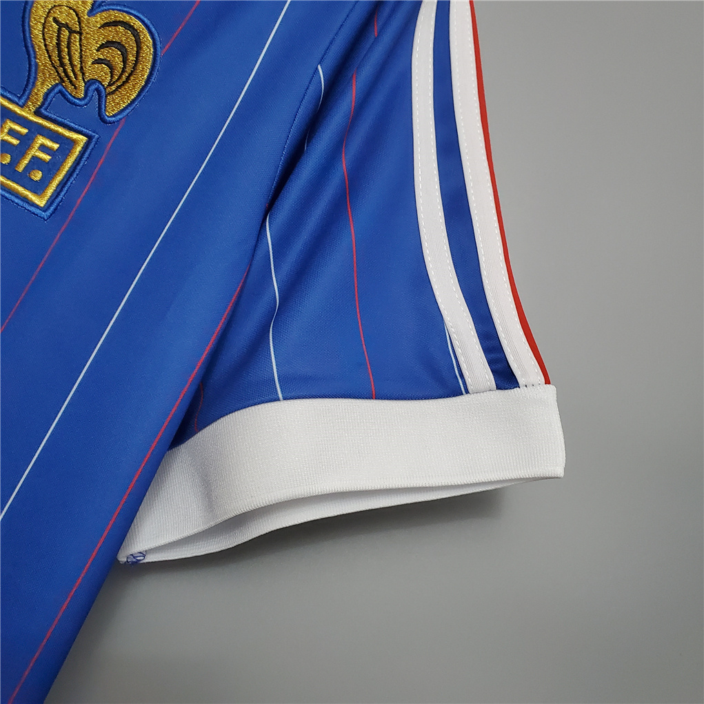 Retro France 1982 Home Stadium Jersey