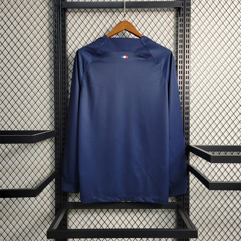 Paris Saint Germain PSG 23-24 Home Long sleeve Jersey - Fans Version