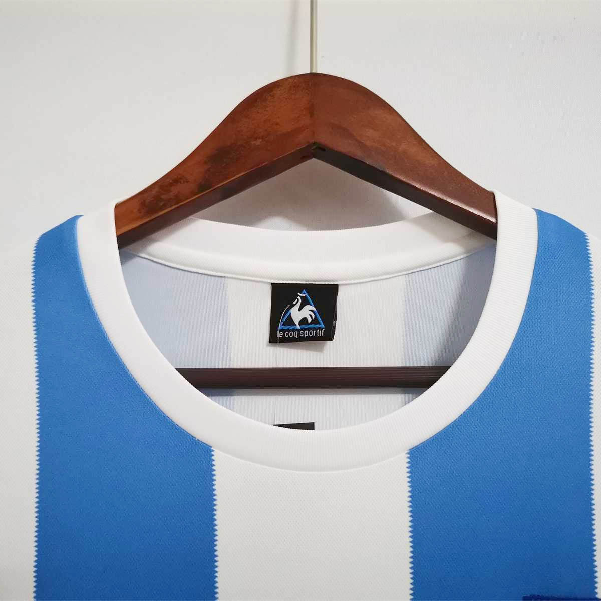 Retro Argentina 1986 Home Stadium Long Sleeve Jersey