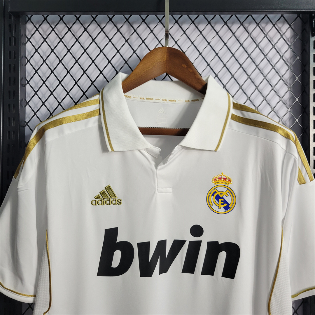 Real Madrid Retro 11-12 Home Stadium Jersey