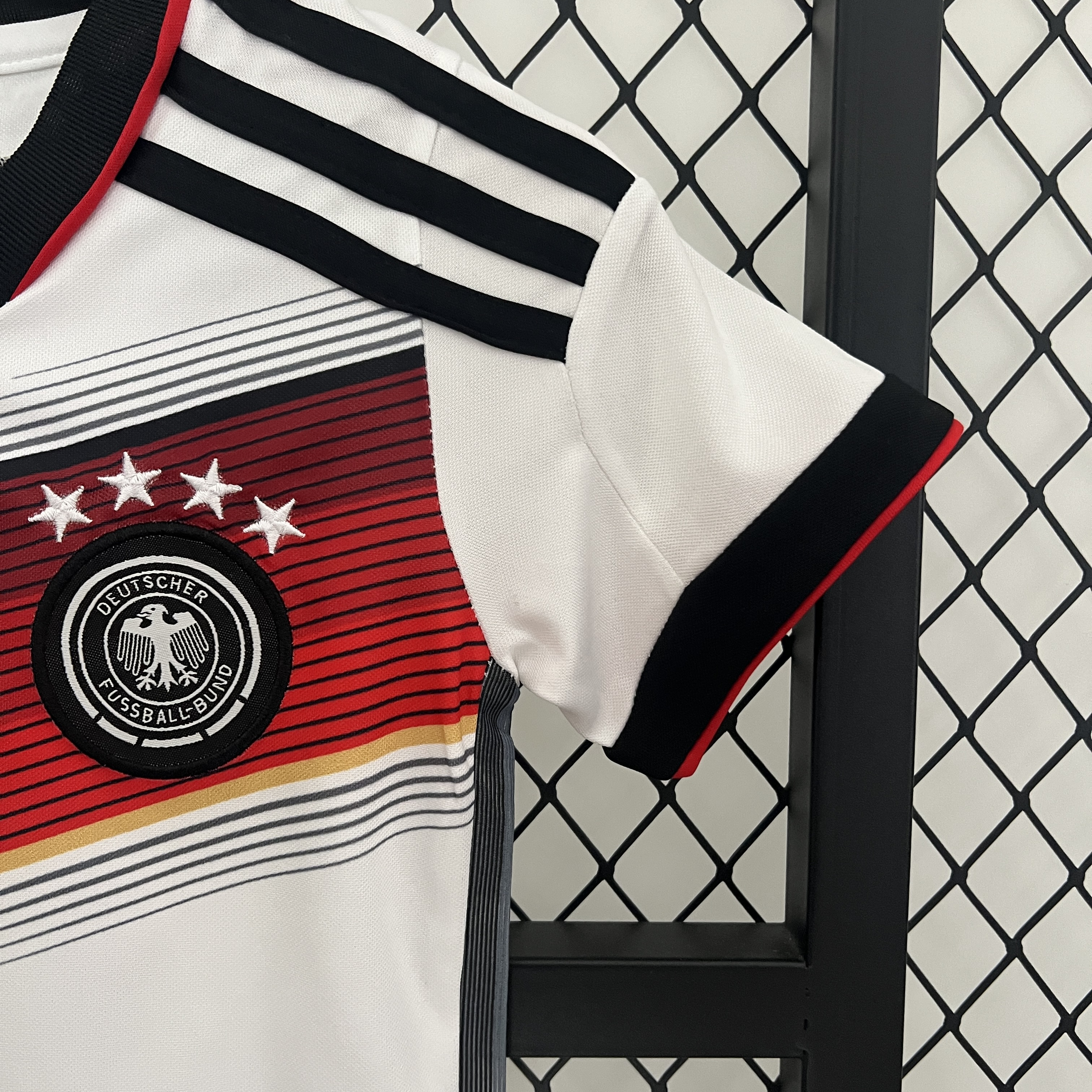 Retro Germany 2014 Home Stadium Kids Kit