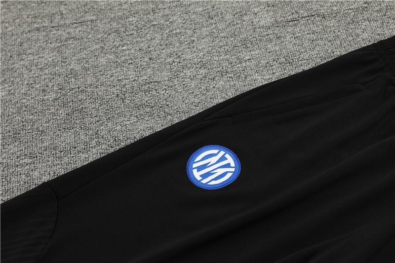 Inter Milan 23-24 Kids Long Sleeve Training Set Light Grey