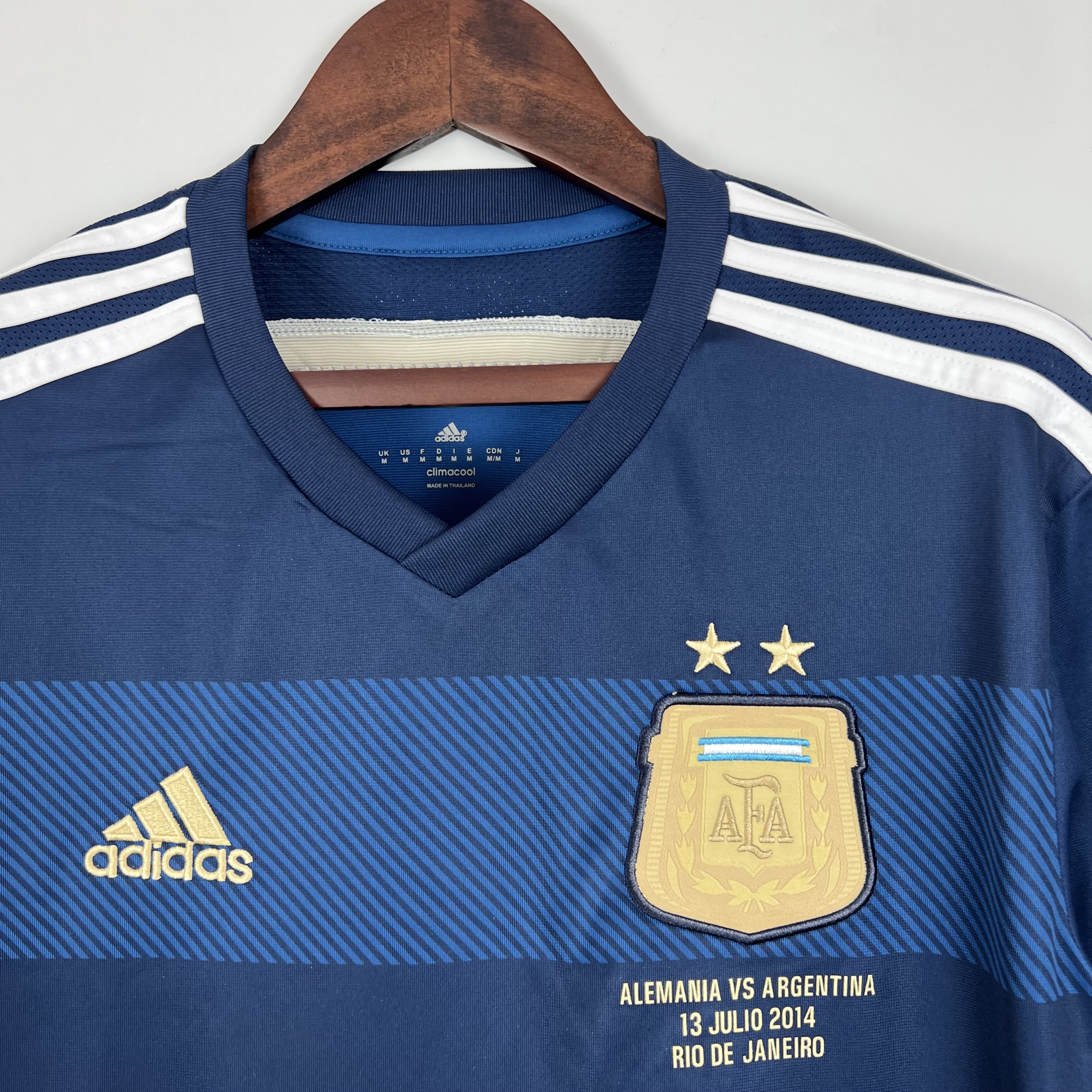 Retro Argentina 2014 Away Stadium Jersey