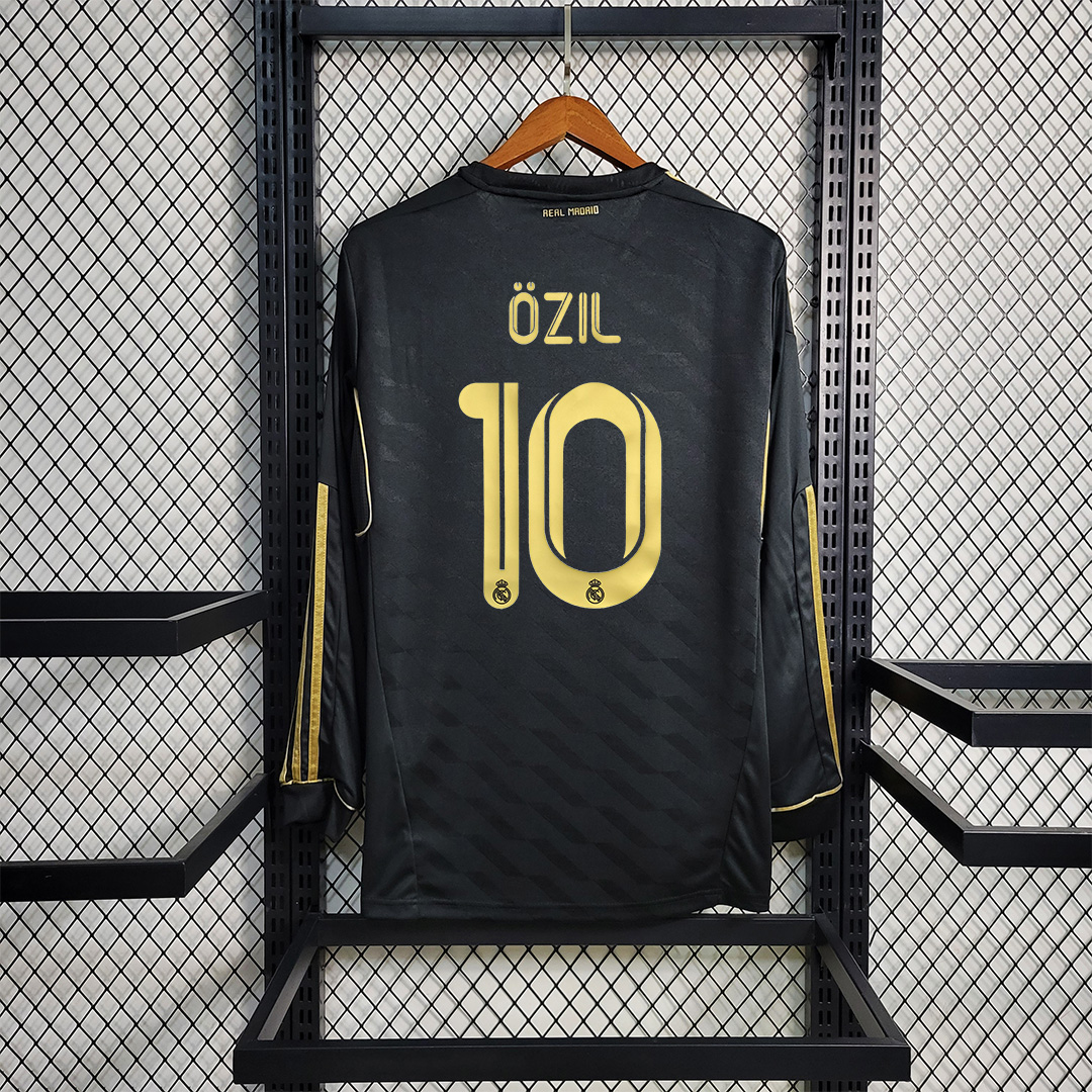 Real Madrid Retro 11-12 Away Long Sleeve Jersey