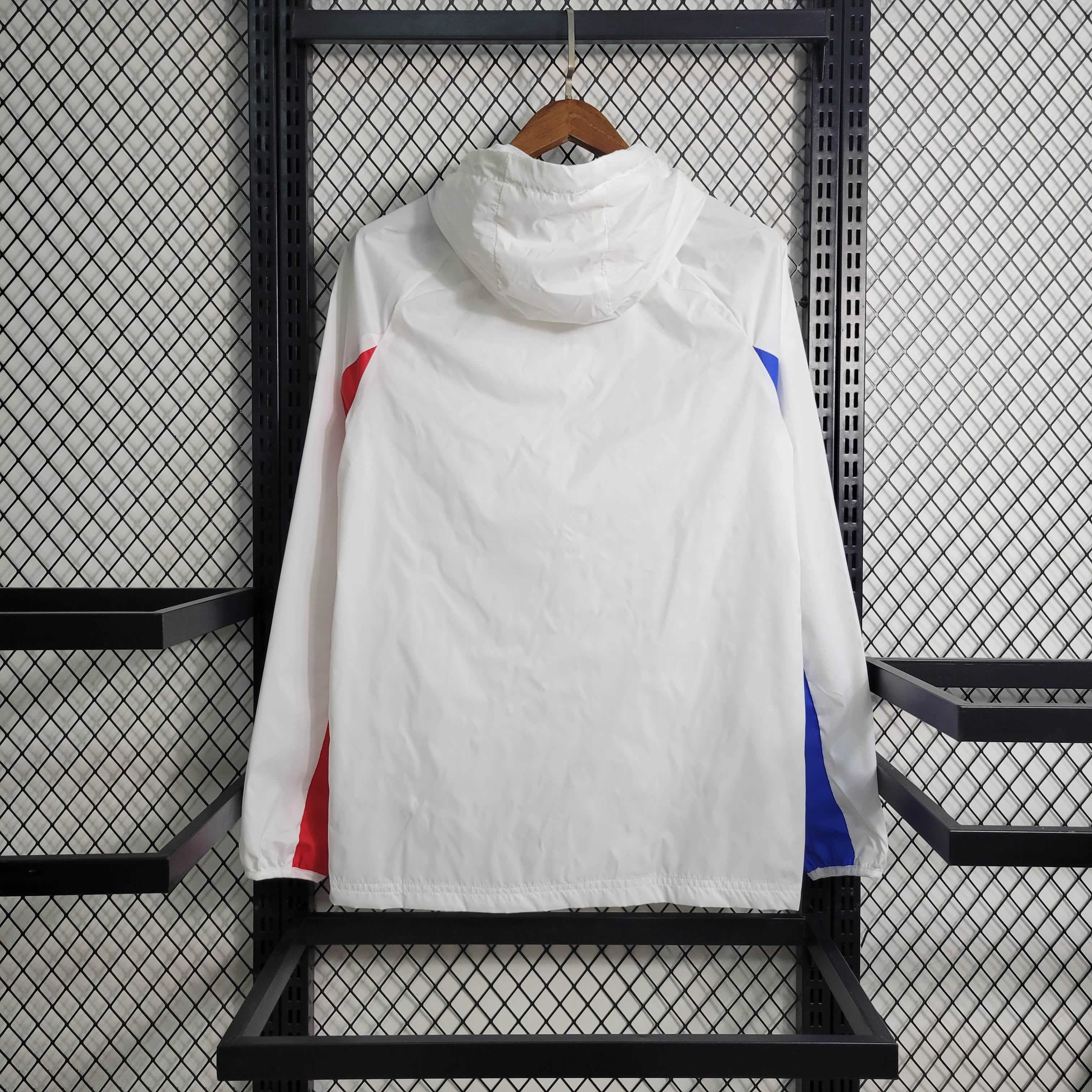 B.A.R.S.A 23-24 White Player Windbreaker