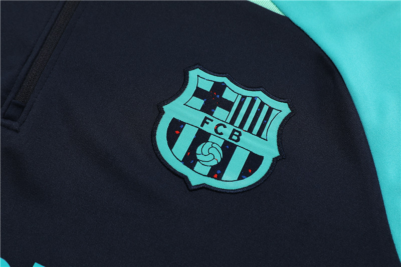 B.A.R.S.A 23-24 Long Sleeve Training Set -Black and Blue