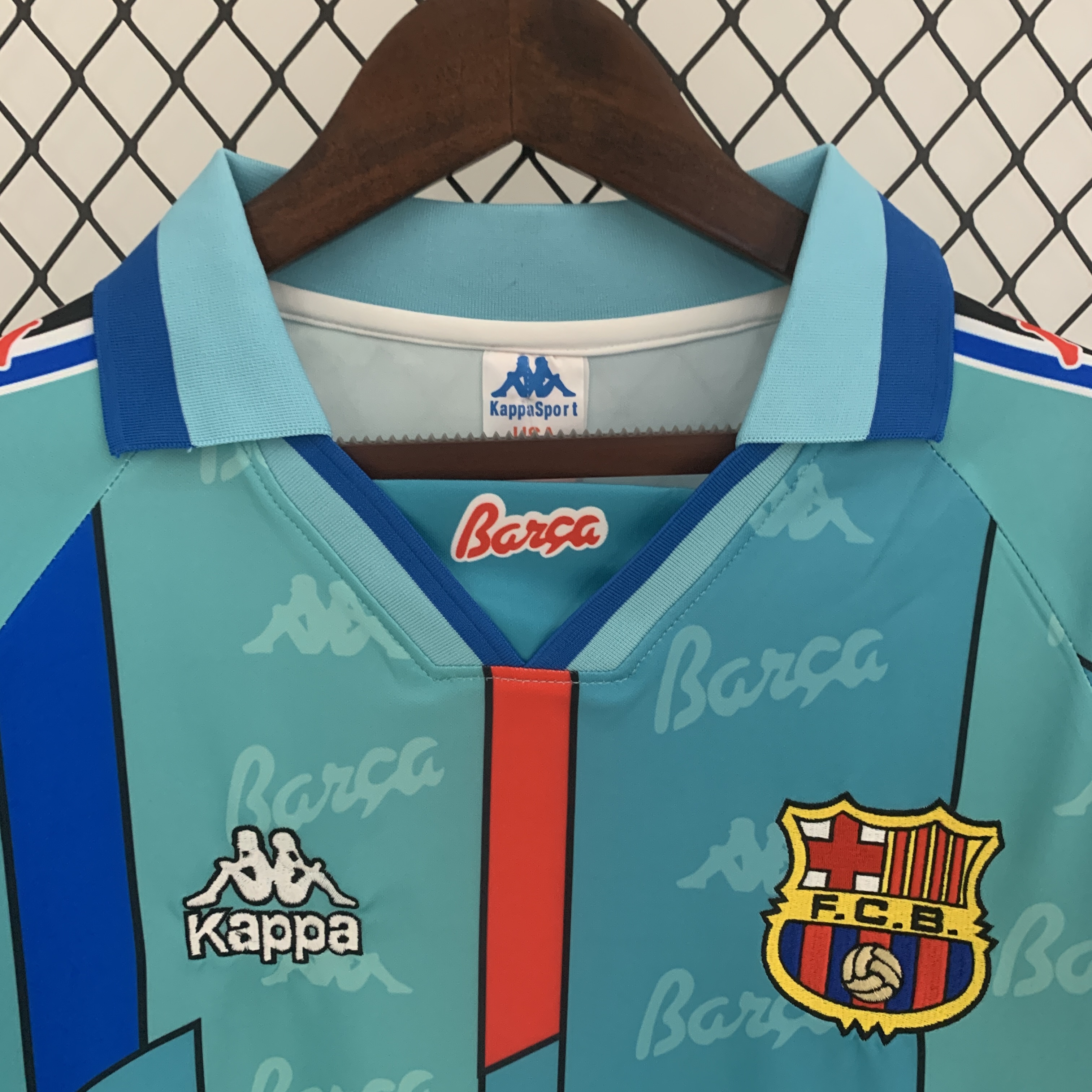 B.A.R.S.A Retro 96-97 Away Stadium Long Sleeve Jersey