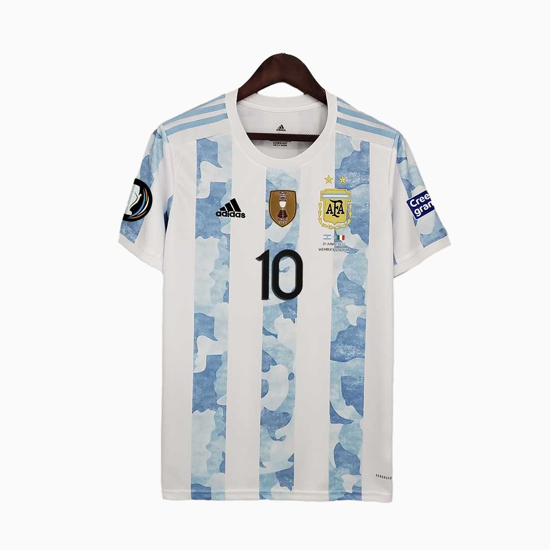 Retro Argentina 2021 Home Stadium Jersey