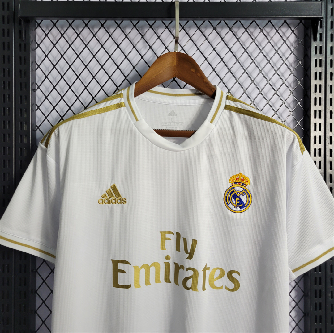 Retro Real Madrid 19-20 Home Stadium Jersey