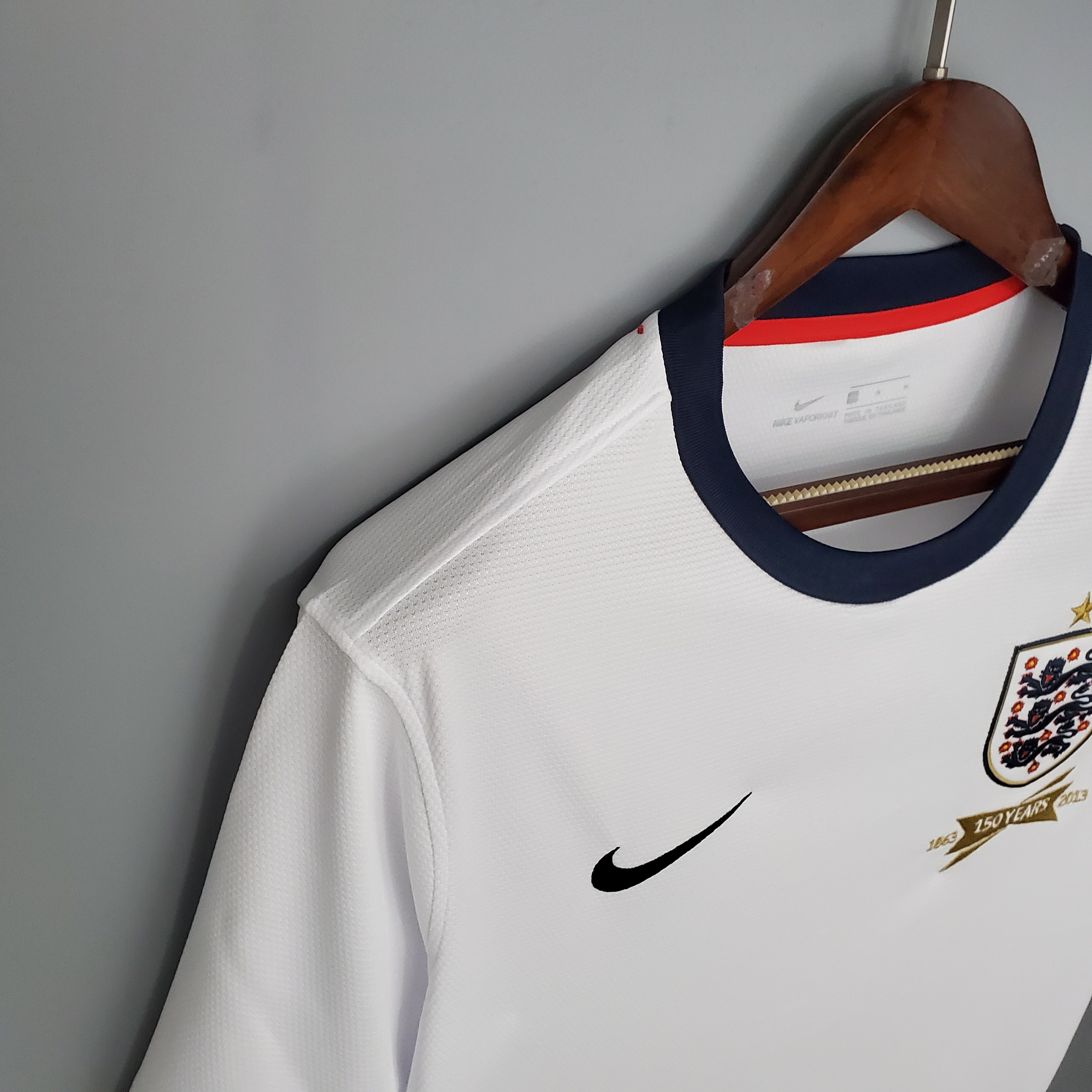 Retro England 2013 150 YEARS Home Stadium Jersey