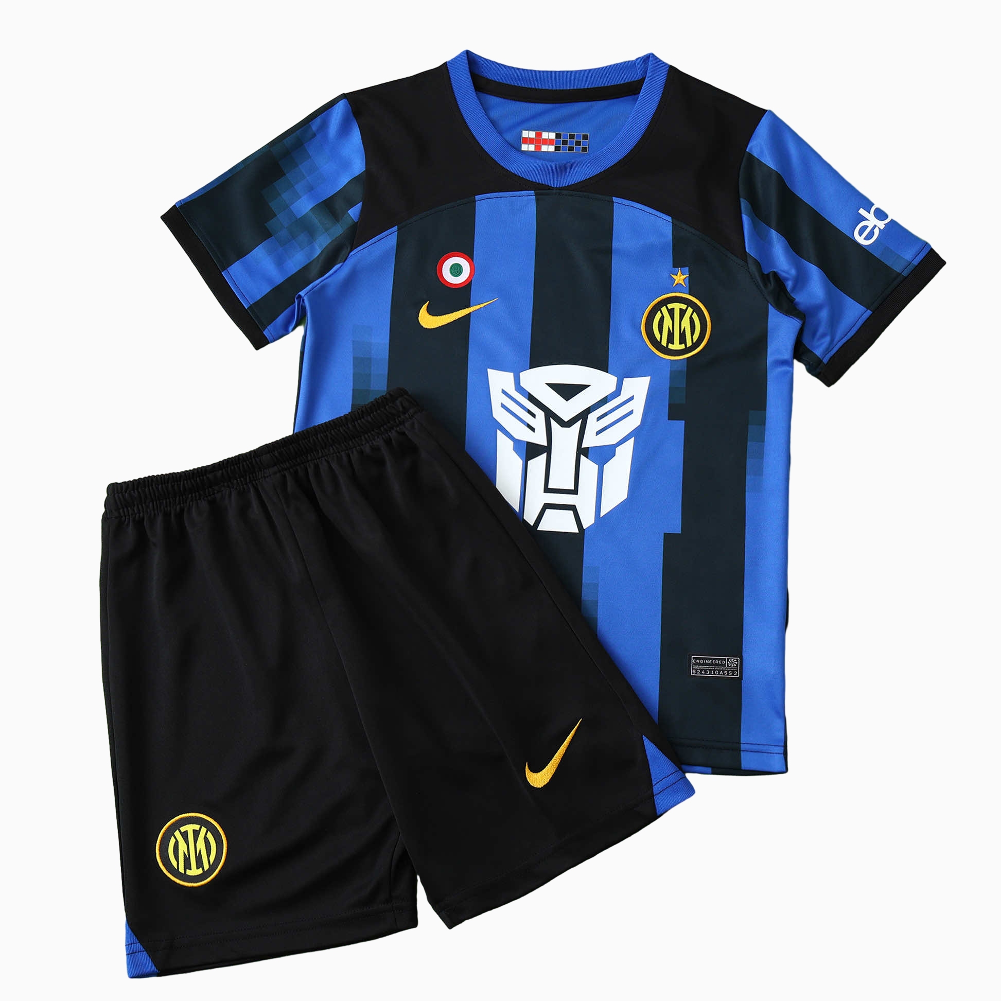 Inter Milan 23-24 Home Stadium Transformers Edition Kids Kit