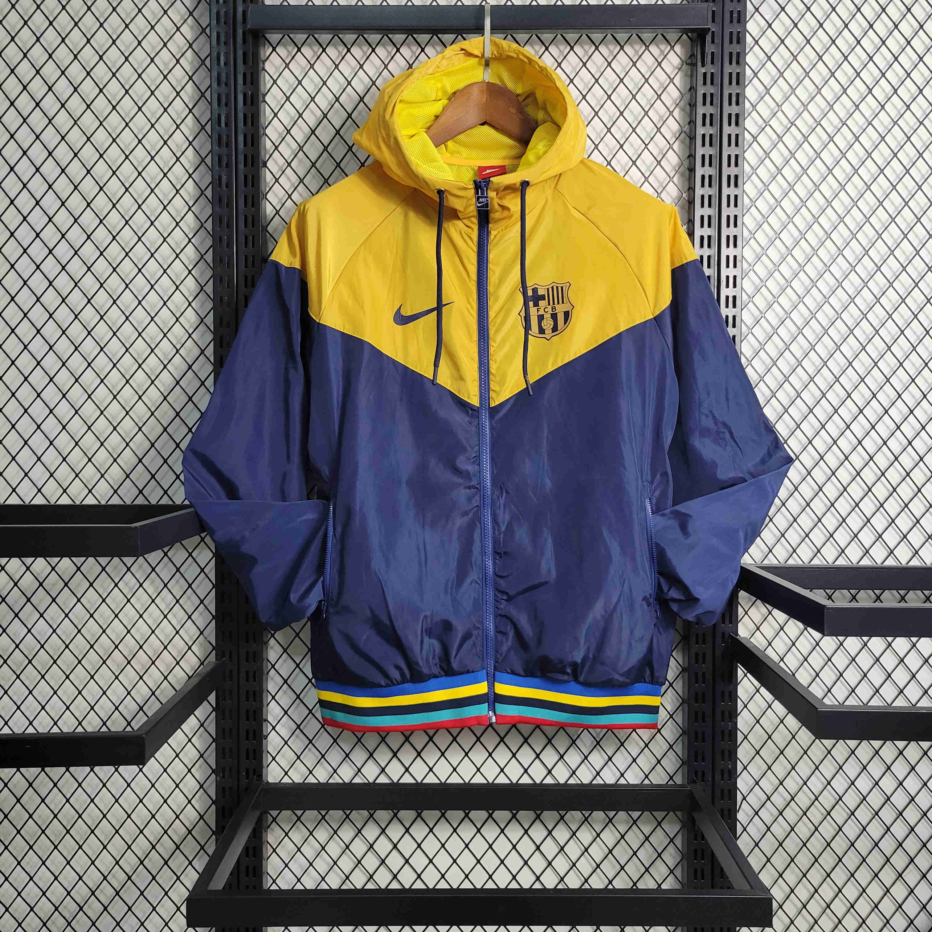 B.A.R.S.A 23-24 Red Royal Blue Yellow PlayerWindbreaker
