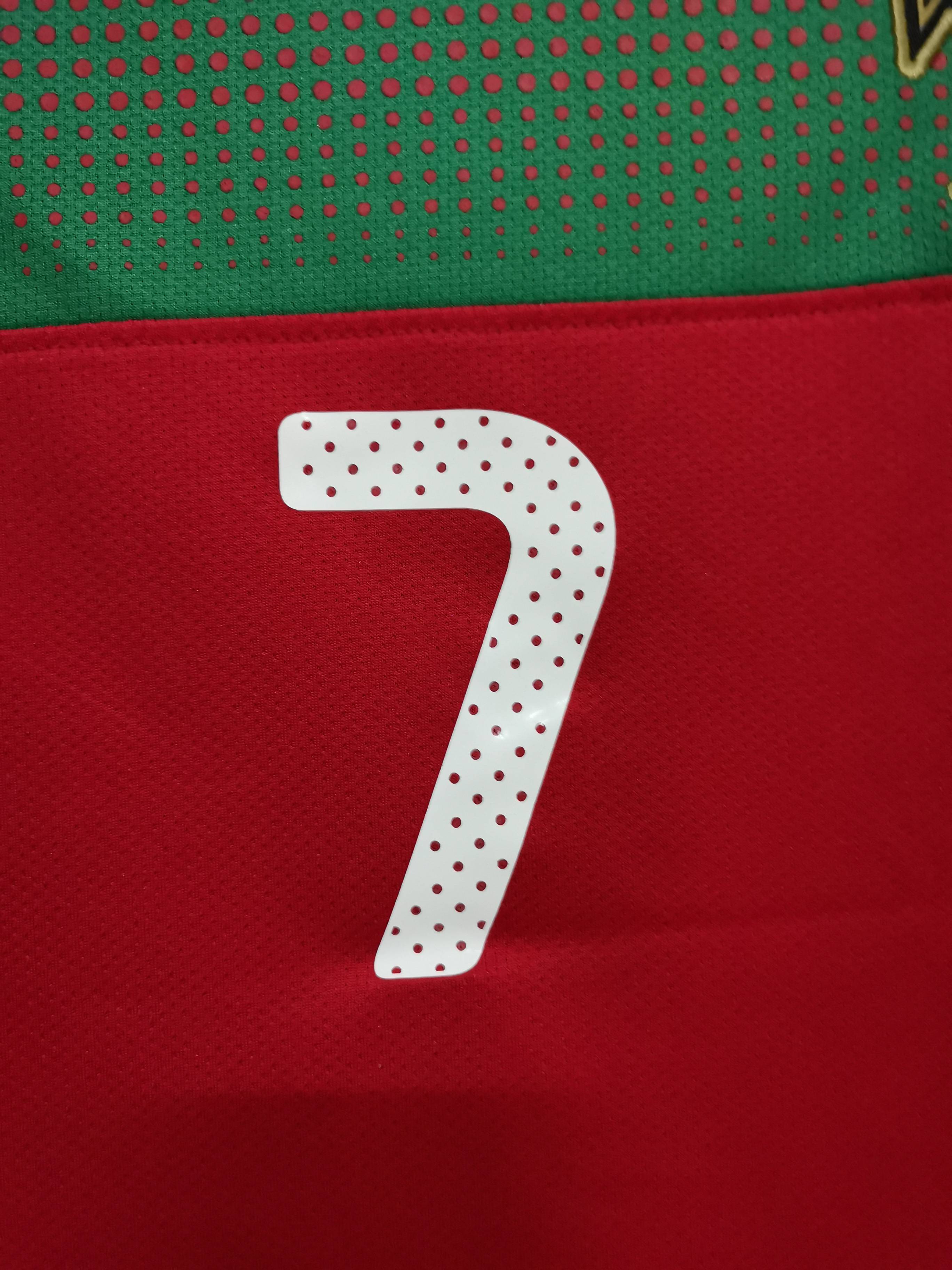 Retro Portugal 2010 Home Stadium Jersey