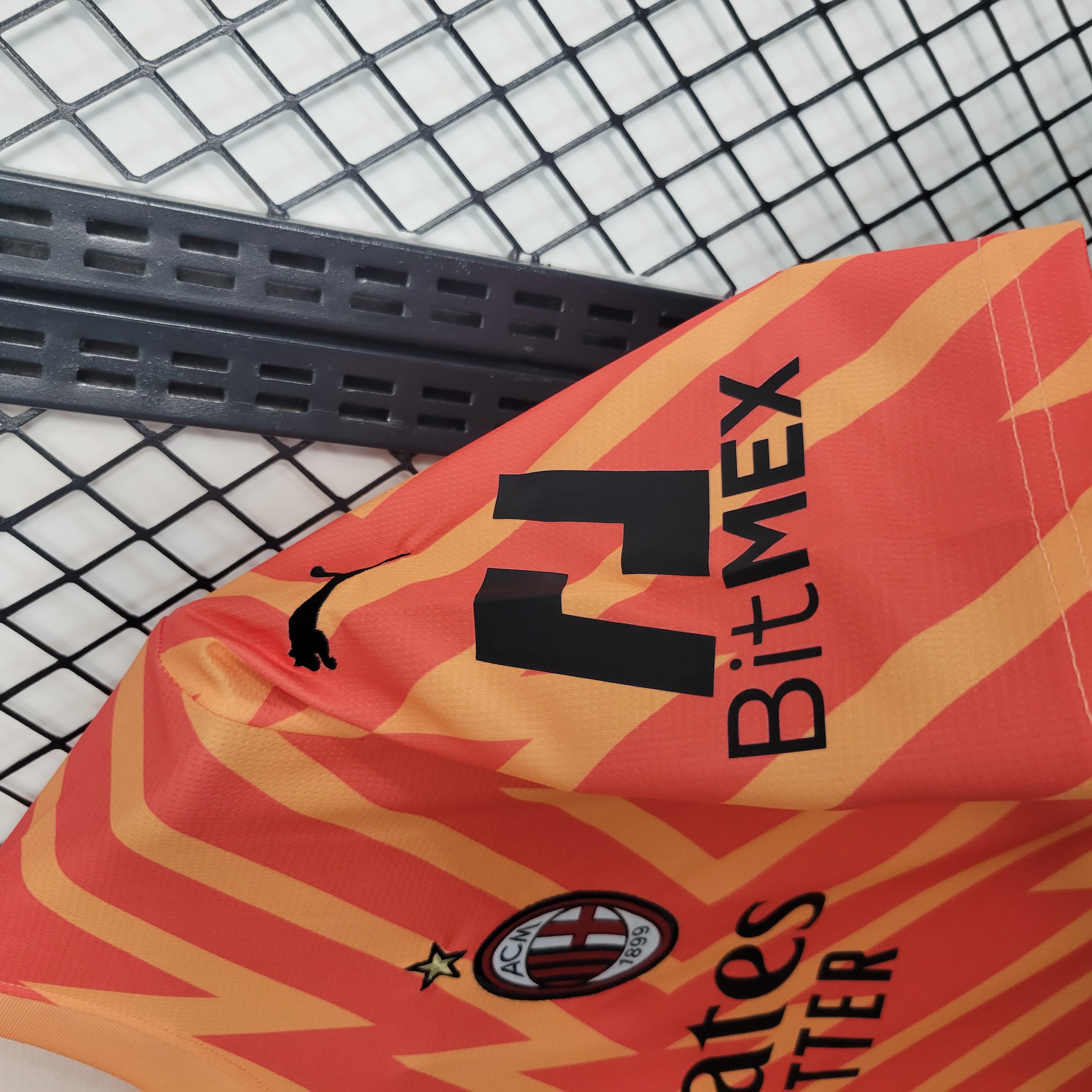 AC Milan 23-24 Orange Goalkeeper Jersey - Fans Version