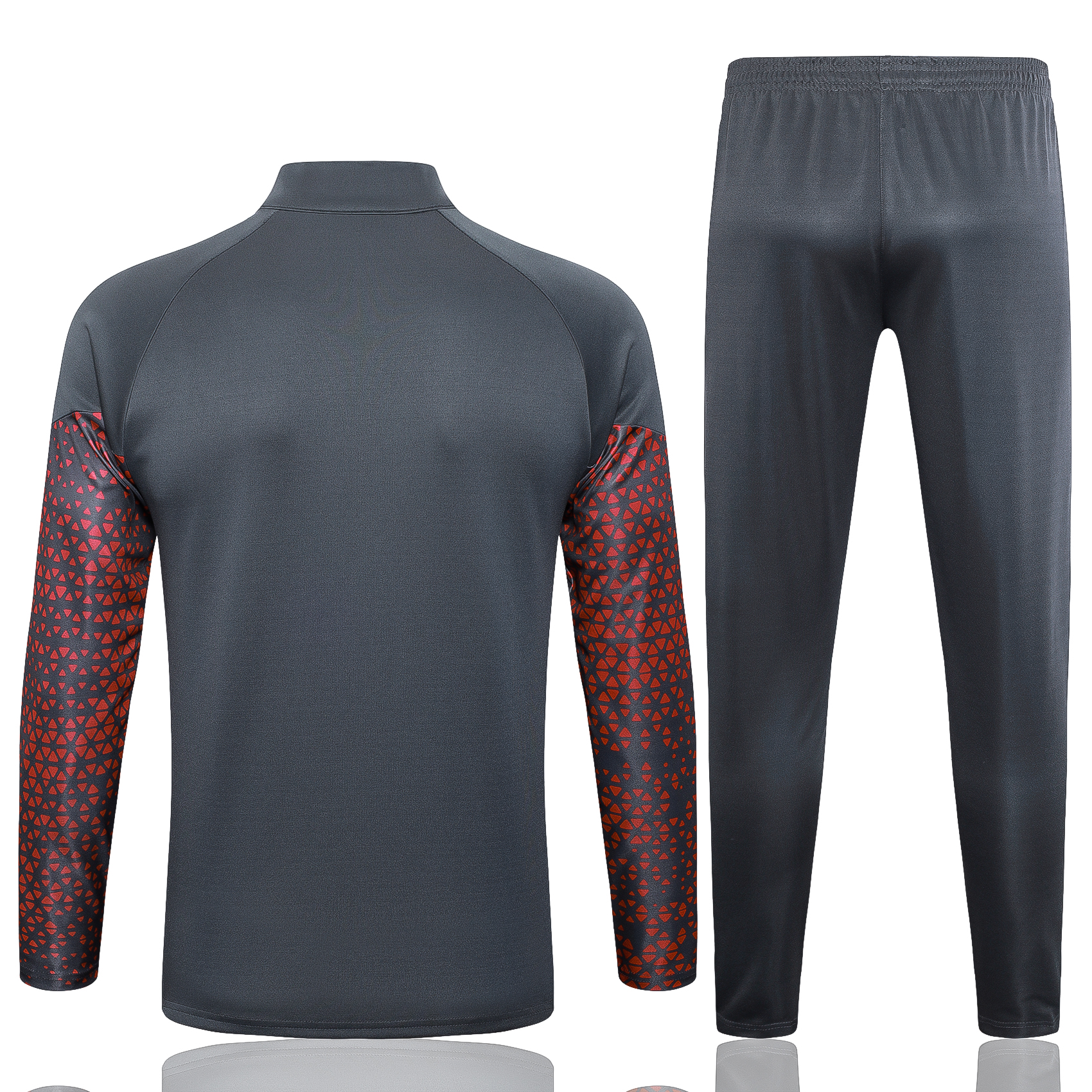 Manchester City 23-24 Jacket Training Tracksuit -Dark Grey